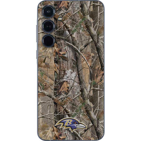 NFL Baltimore Ravens Realtree AP Camo Galaxy A36 5G Skin